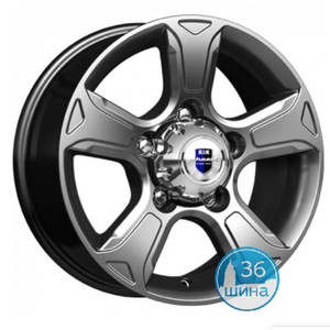 Диски 7.0J16 ET35 D98 КиК Атлант (5x139.7) Дарк Платинум, арт.71387 Россия