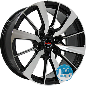 Диски 7.5J18 ET38 D67.1 Replica LA Concept Mitsubishi 548 (6x139.7) BKF Китай