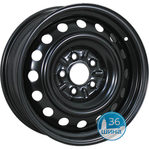 Диски 6.5J16 ET45 D60.1 Trebl Toyota (5x114.3) Black, арт.7865 Россия
