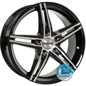 Диски 7.0J17 ET40 D57.1 Carwel Альфа 118 (5x112) AB, 96745 Россия