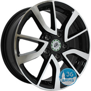 Диски 6.5J16 ET50 D57.1 Replica LA Top Driver SK11-S (5x112) BKF Россия