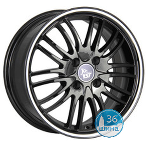 Диски 6.5J16 ET49 D54.1 YST X-18 (4x100) BKWS Россия