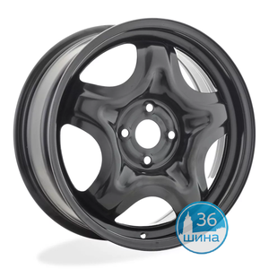 Диски 6.5J16 ET37 D60.1 ТЗСК Renault Sandero Stepway (4x100) Черный Тольятти