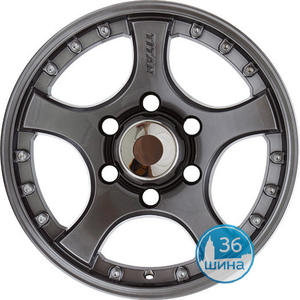 Диски 7.0J16 ET20 D109.7 СКАД Титан (5x139.7) Графит Россия