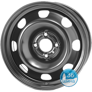 Диски 5.0J14 ET35 D57.1 Trebl VW / Skoda (5x100) Black, арт.5210T_P Россия