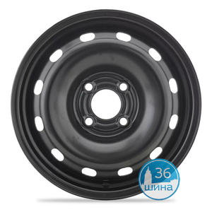 Диски 5.5J14 ET49 D56.6 ТЗСК Daewoo Nexia (4x100) Черный Россия