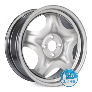 Диски 6.5J16 ET37 D60.1 ТЗСК Renault Sandero Stepway (4x100) Серебристый Россия