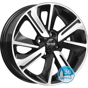 Диски 6.0J15 ET46 D54.1 СКАД KL-319 (4x100) Алмаз Россия