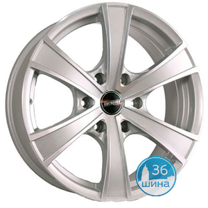 Диски 8.0J18 ET25 D106.1 Techline 803 (6x139.7) Silver Россия