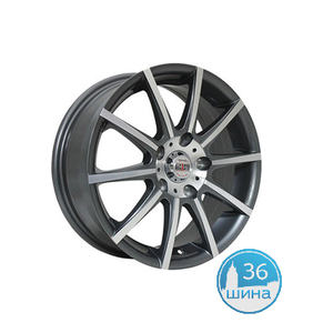 Диски 6.0J15 ET46 D54.1 Alcasta M12 (4x100) GMF Китай