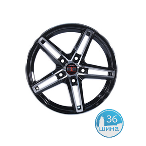 Диски 6.5J16 ET50 D67.1 Alcasta M43 (5x114.3) BKF Китай