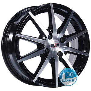 Диски 6.0J15 ET38 D57.1 Alcasta M53 (5x100) BKF Таиланд