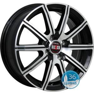 Диски 6.0J15 ET38 D57.1 Alcasta M55 (5x100) BKF Таиланд
