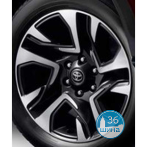 Диски 7.5J17 ET25 D106.1 Replica LA Concept TY566 (6x139.7) BKF, под оригинальный крепеж Таиланд