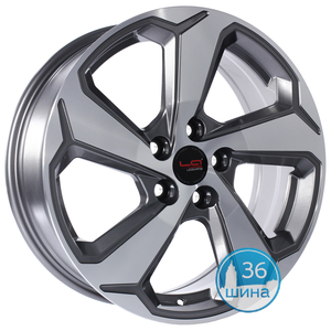 Диски 7.0J17 ET35 D60.1 Replica LA Concept TY567 (5x114.3) GMF, под оригинальный крепеж + крышку Таиланд