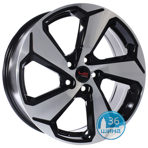 Диски 7.0J18 ET35 D60.1 Replica LA Concept TY567 (5x114.3) BKF, под оригинальный крепеж Таиланд