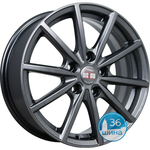 Диски 7.0J17 ET45 D67.1 Alcasta M61 (5x114.3) Graphite, 3861327 Россия