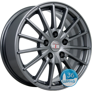 Диски 6.5J16 ET45 D66.1 Alcasta M60 (5x114.3) Graphite, 3610927 Россия