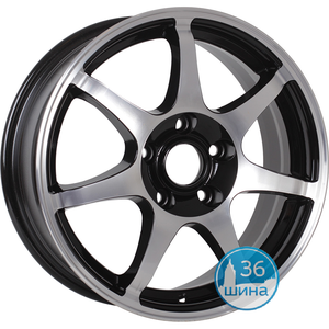 Диски 6.0J15 ET48 D54.1 Cross Street CR-15 (4x100) BKF, C5(A1151)-615-541-4x100-48BD Россия