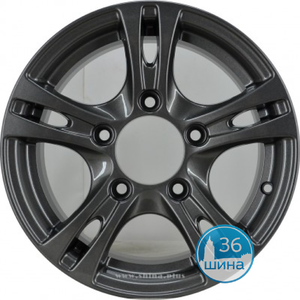 Диски 6.5J15 ET40 D98.5 СКАД Дюна (5x139.7) Черный бархат Россия