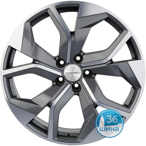Диски 8.5J20 ET33 D66.6 Khomen Wheels KHW2006 (Audi/VW) (5x112) Gray-FP Россия