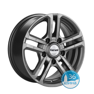 Диски 6.5J16 ET40 D98.5 Carwel Niva 1602 (4x4Bronto) (5x139.7) AGR, (арт. 107122) Россия