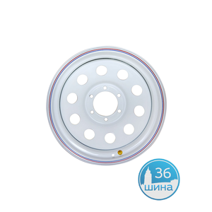 Диски 10.0J15 ET-44 D110 OFF-ROAD Wheels УАЗ (5x139.7) Белый Китай