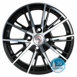 Диски 7.0J17 ET40 D66.1 NZ Wheels R-01 (5x114.3) BKF Россия