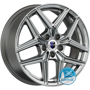 Диски 7.0J17 ET43 D67.1 КиК Юнион (КС1025) (5x114.3) Алмаз Черный Россия