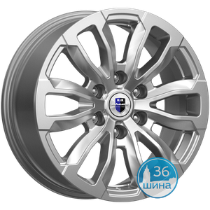 Диски 7.5J18 ET38 D67.1 КиК Меконг (КС959) (6x139.7) Дарк Платинум Россия