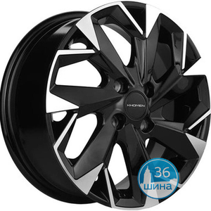 Диски 5.5J14 ET35 D58.5 Khomen Wheels KHW1402 (4x98) Black-FP Россия
