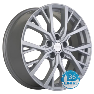 Диски 7.0J18 ET50 D54.1 Khomen Wheels KHW1806 (Coolray) (5x114.3) F-Silver Россия