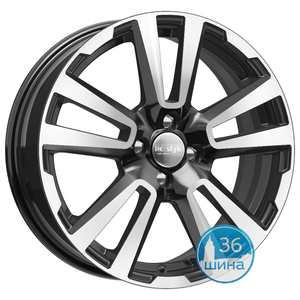 Диски 6.5J17 ET43 D60.1 КиК Старкад (Vesta) (КС748) (4x100) Алмаз антрацит Россия