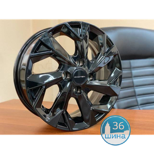 Диски 5.5J14 ET35 D58.5 Khomen Wheels KHW1402 (4x98) Black Россия