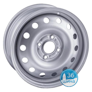 Диски 5.0J13 ET45 D56.6 Trebl 52A45A (4x100) Silver Россия