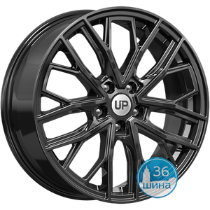 Диски 7.0J18 ET37 D66.6 Wheels UP Up109 (КС990) (5x114.3) New Black Россия