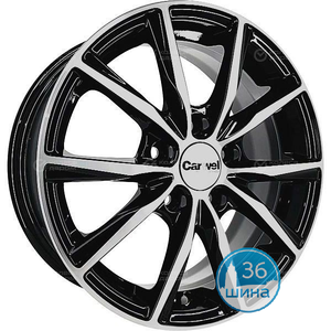 Диски 6.0J15 ET47 D57.1 Carwel Гамма 115 (5x112) AB, арт.39510 Россия, (КР)