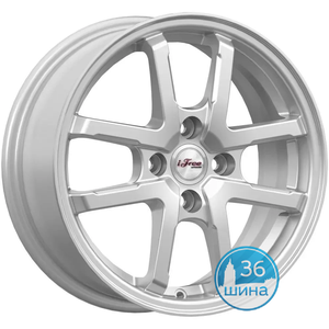 Диски 6.0J15 ET45 D54.1 КиК iFree Грид (КС1082) (4x100) BK, 855204 Россия, (КР)