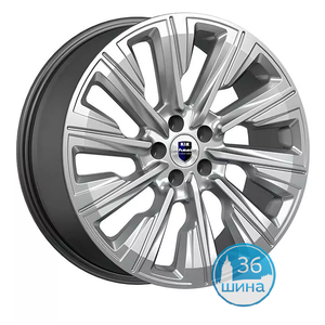 Диски 7.5J19 ET40 D57.1 КиК Галего (КС1039) (5x112) Дарк Платинум, 80235 Россия, (КР)
