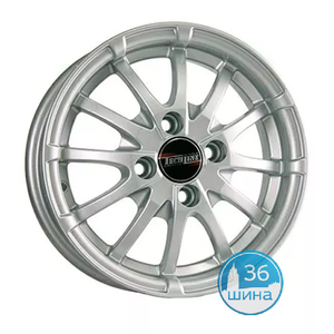 Диски 5.0J13 ET35 D58.6 Techline 320 (4x98) S, T320-513-586-4x98-35L Россия, (КР)