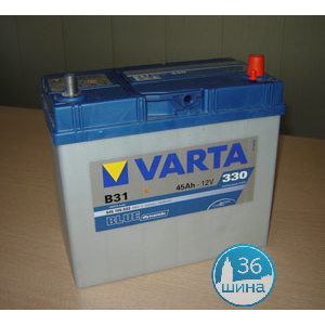Аккумуляторы 6СТ. 45 Varta BD(545 155) 330A о/п инд. тонк.кл. Чехия