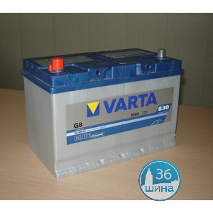 Аккумуляторы 6СТ. 95 Varta BD(595 402) 800A, о/п Чехия