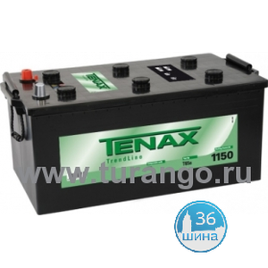 Аккумуляторы 6СТ. 105 TENAX TREND 680А п/п америк. под гайку Чехия