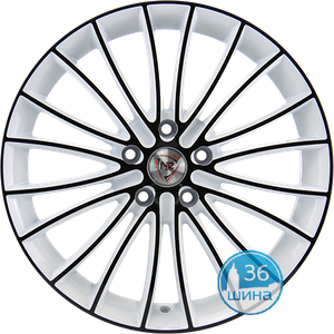 Диски 8.0J18 ET45 D56.6 NZ Wheels F-49 (5x105) W+B арт.9123869 Китай