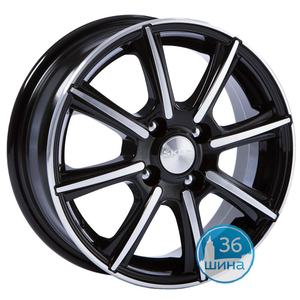 Диски 5.5J14 ET38 D58.6 СКАД Монако (4x98) Алмаз, арт.1670005 Россия