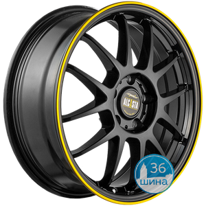 Диски 6.0J15 ET39 D56.6 Alcasta M26 (5x105) BKYS арт.9123737 Китай