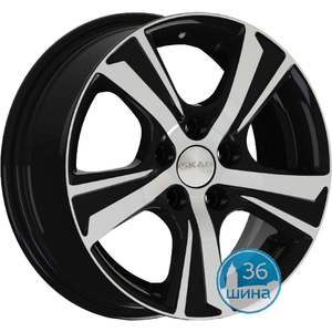 Диски 5.5J14 ET38 D58.6 СКАД Крит (4x98) Алмаз, арт.2050005 Россия