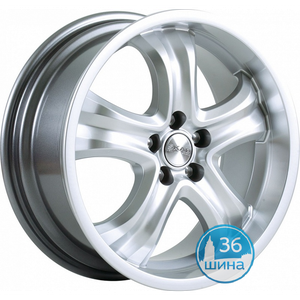Диски 7.5J17 ET38 D67.1 СКАД Вольф (Wolf) (5x114.3) Сильвер арт.1850302 Россия