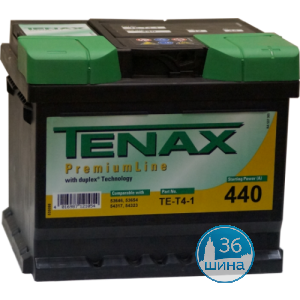 Аккумуляторы 6СТ. 45 TENAX HIGH 300A TE-E2-2, о/п Чехия
