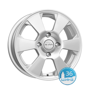 Диски 6.0J15 ET40 D69.1 КиК КС718 Chery QQ (4x114.3) Сильвер, арт.66495 Россия